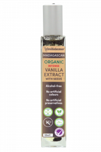 50ml Purity Intense Organic Madagascan Vanilla Extract with Seeds