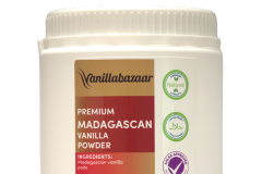 500g Premium Madagascan Vanilla Powder Jar